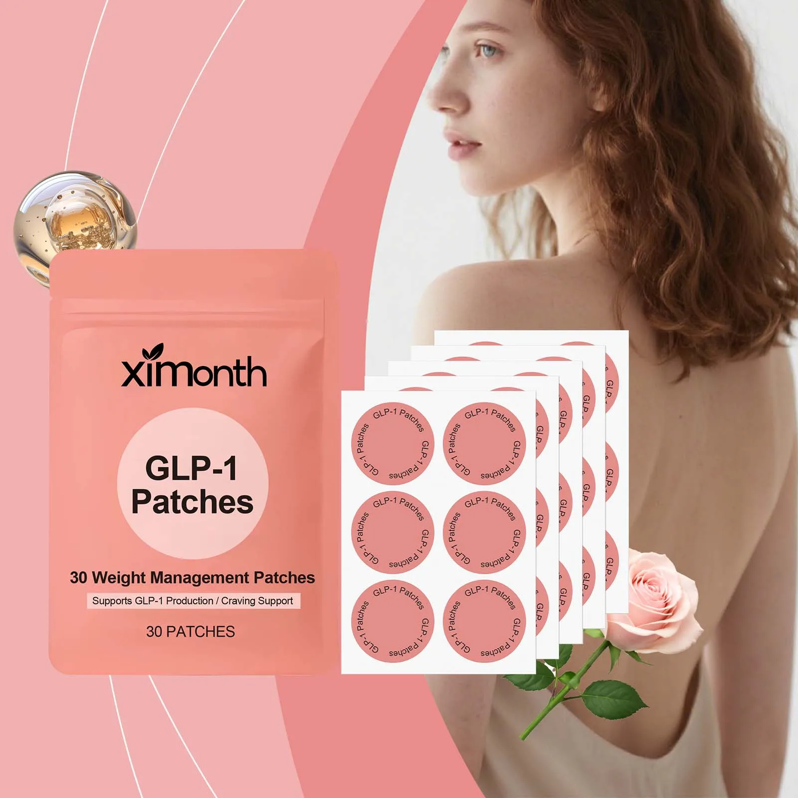 

Body Care Patch Nourishes&Cares For The Skin Providing Comfort Enhancing Youthful Vitality&Improving Skin ConditionPortablePatch