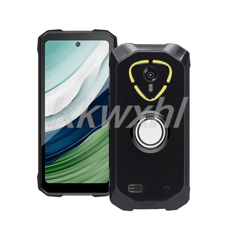 For Cubot KingKong Mini 4 KingKongMini4 2025 Mini4 4.7" Back Ring Holder Bracket Phone Case Soft Original Shockproof Cover