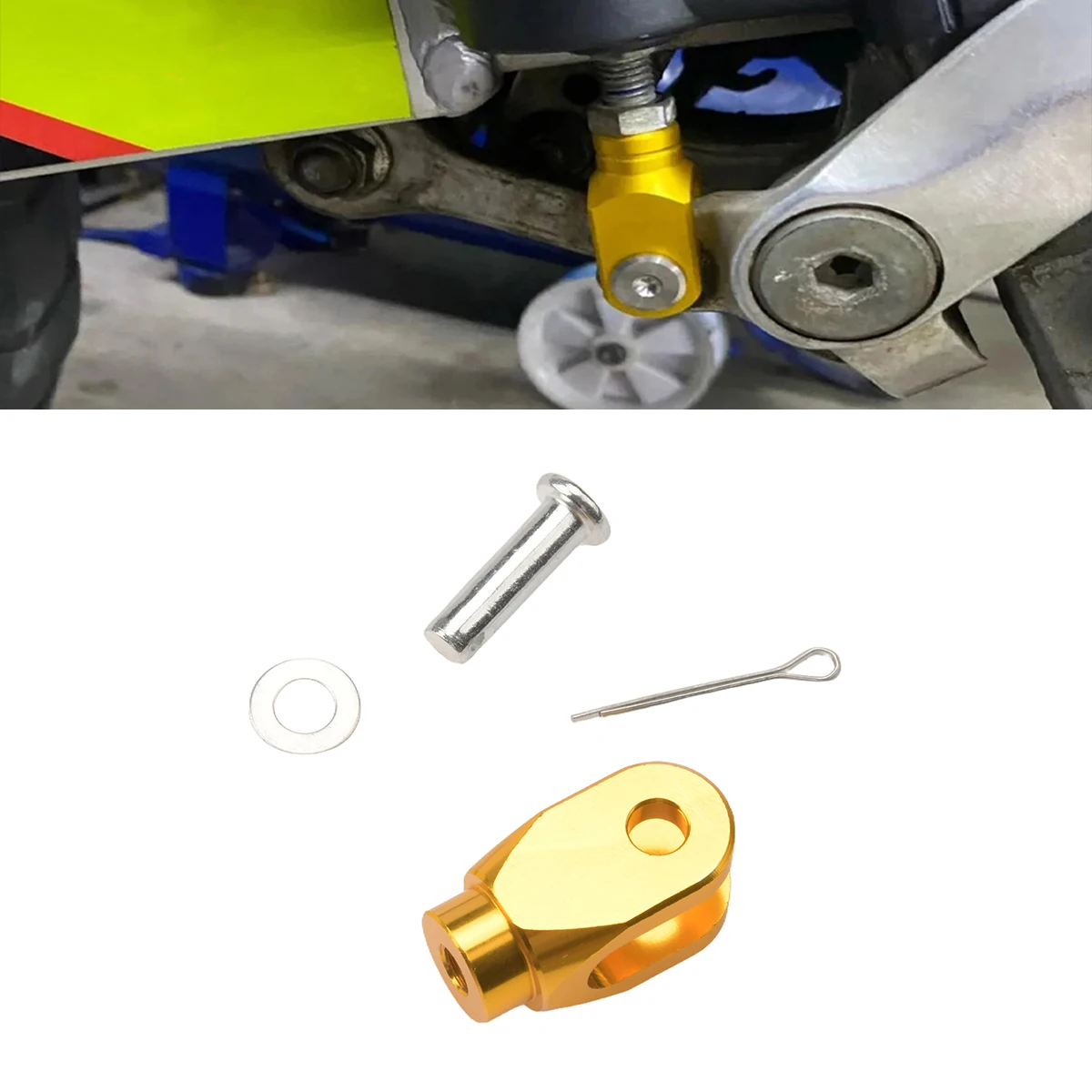 2025 New Motorcycles Accessories CNC Aluminum Rear Brake Clevis For SUZUKI RMZ250 RMZ450 RMX450Z RM-Z 450 RM-Z 250 2005-2025