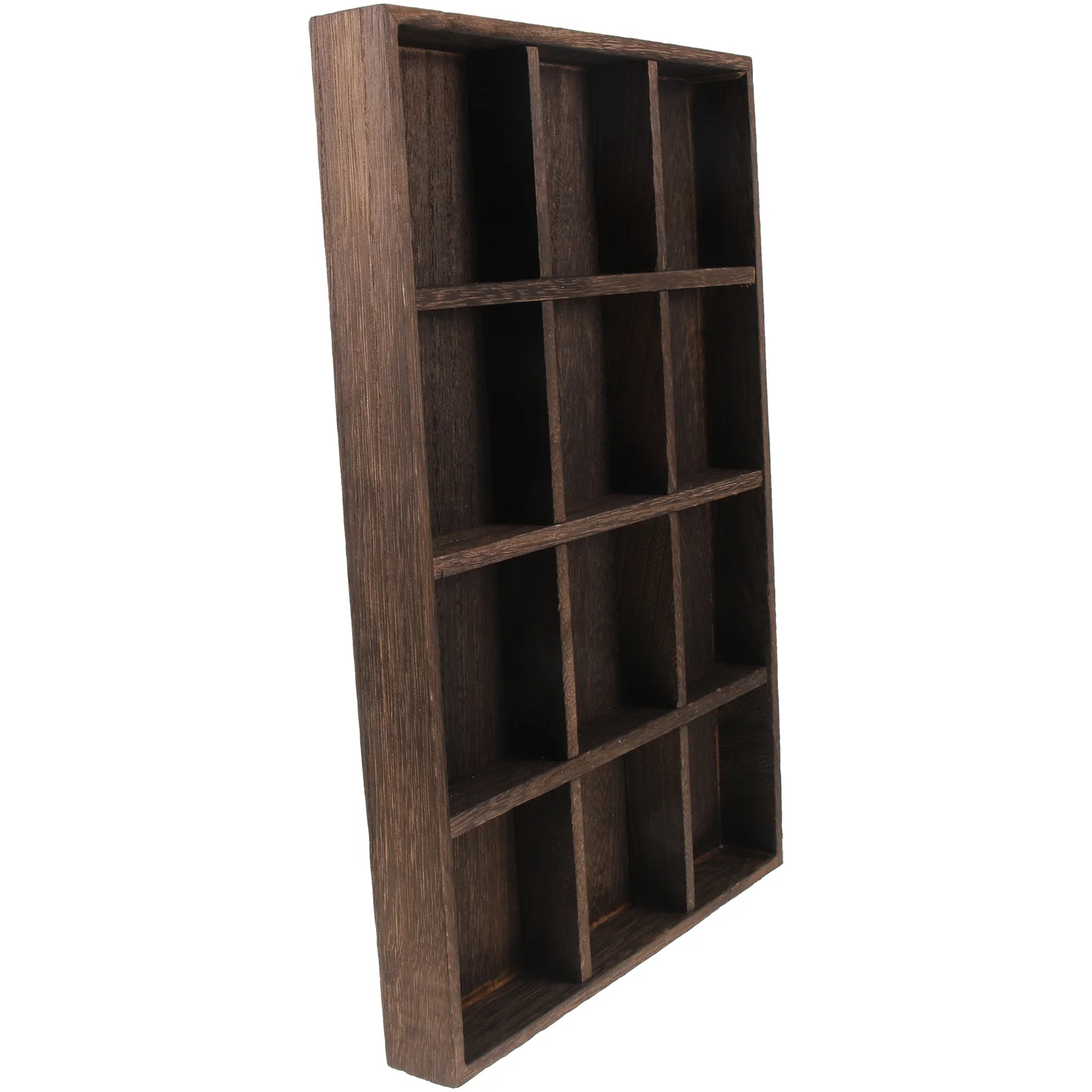 

Vintage Jewelry Tray Rustic Wooden Ring Dish For Earrings Necklaces Makeup Organizer Home Storage Holder Desktop Decor