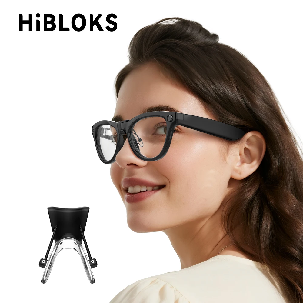 

HiBloks для Ray-Ban Meta Wayfarer RW4006/RW4008/RW4012 (GEN2) очки, носоупоры, подушка безопасности, мягкая нескользящая подушка, аксессуары для очков