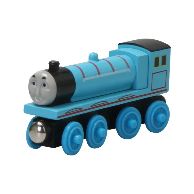 Thomas and Friends treno in legno magnetico Molley Gold Diesel Lady Toby Edward Rail Model Toy giocattoli educativi regali di compleanno per bambini