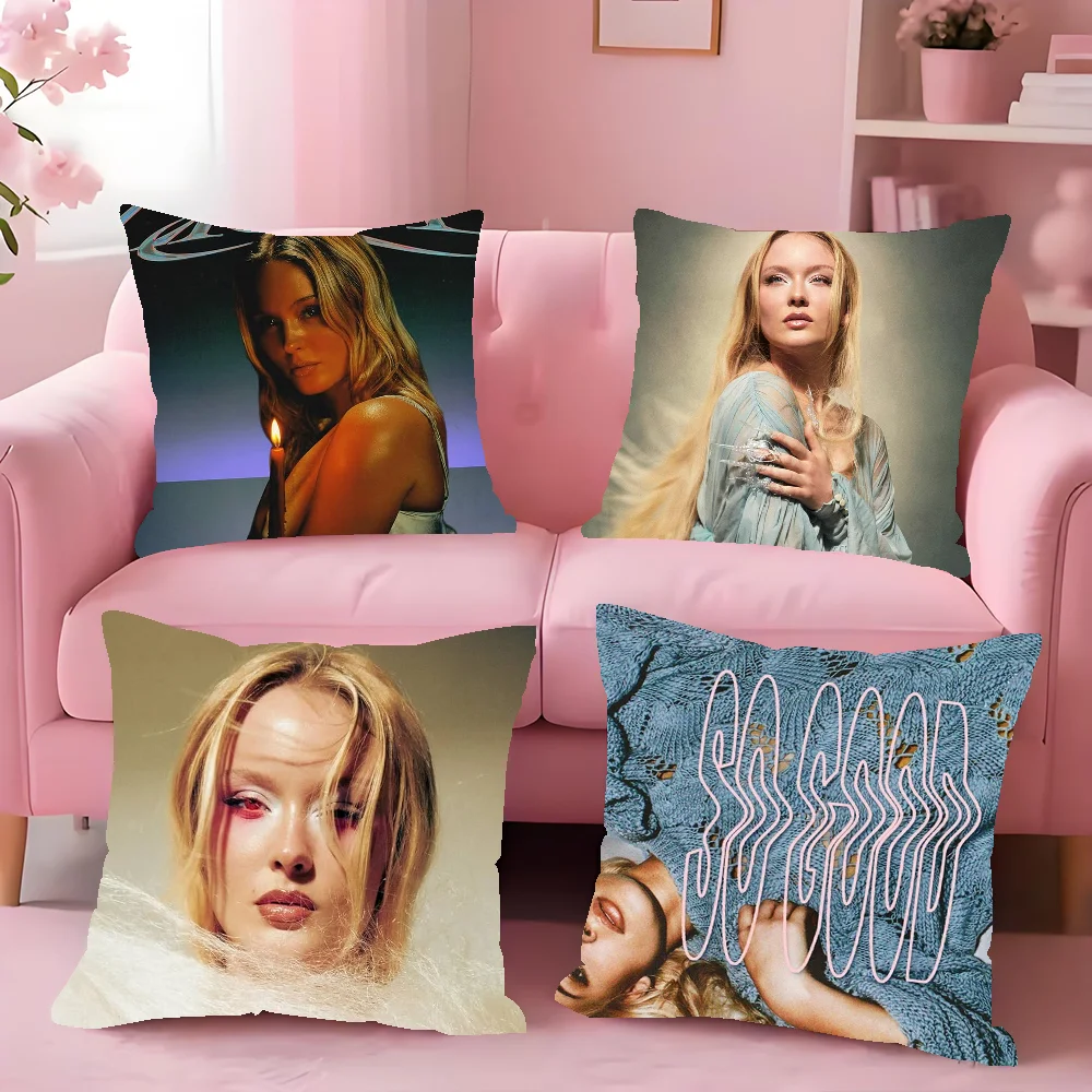 

Singer Zara Larsson Venus Pillow Case Cover Square Sofa with Pillow Case for Home Use
