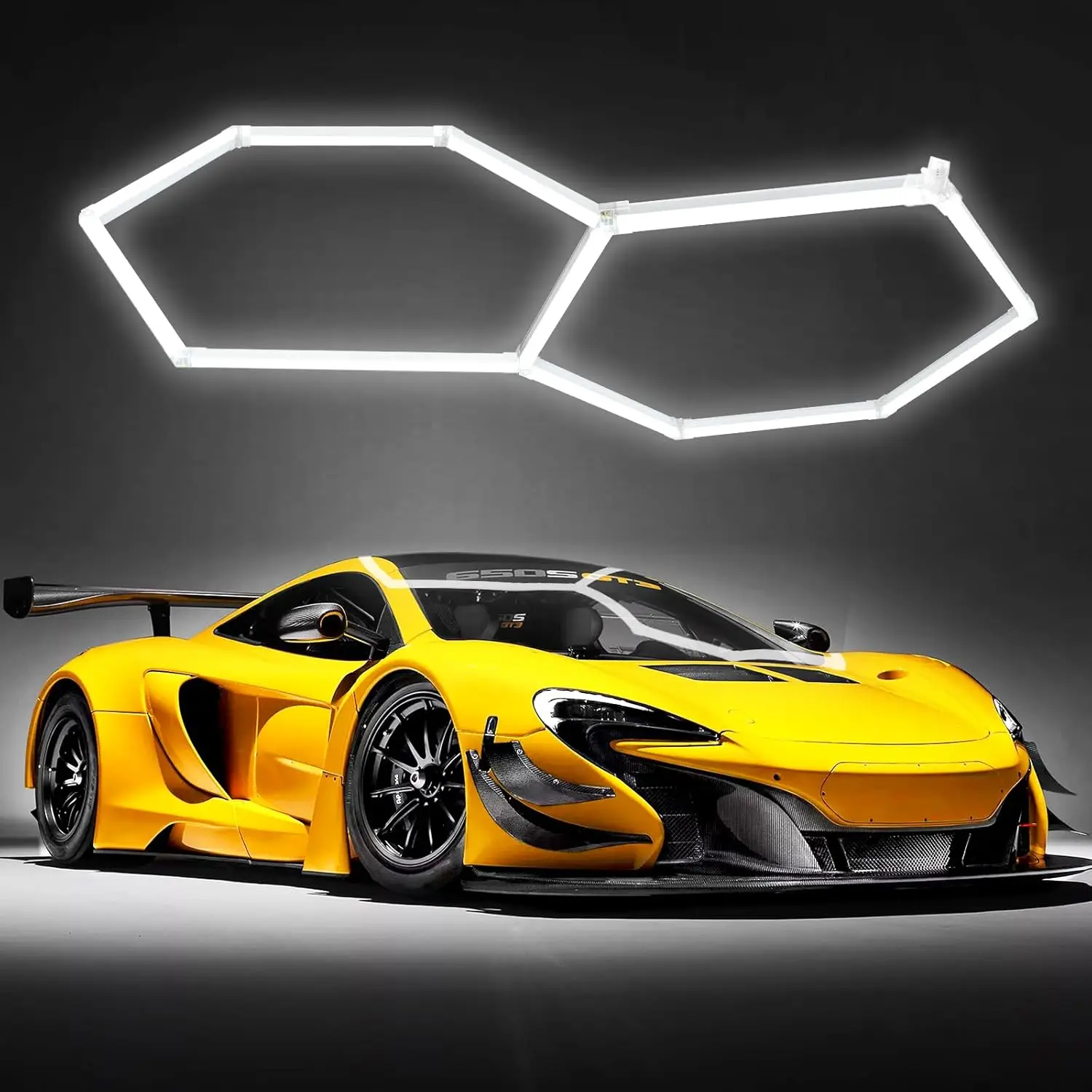 

Multi Garage Light Hexagon LED Lights Lamp Highly Efficient Honeycomb LED Light Customozed for Barber Ceiling Lighting Workshop