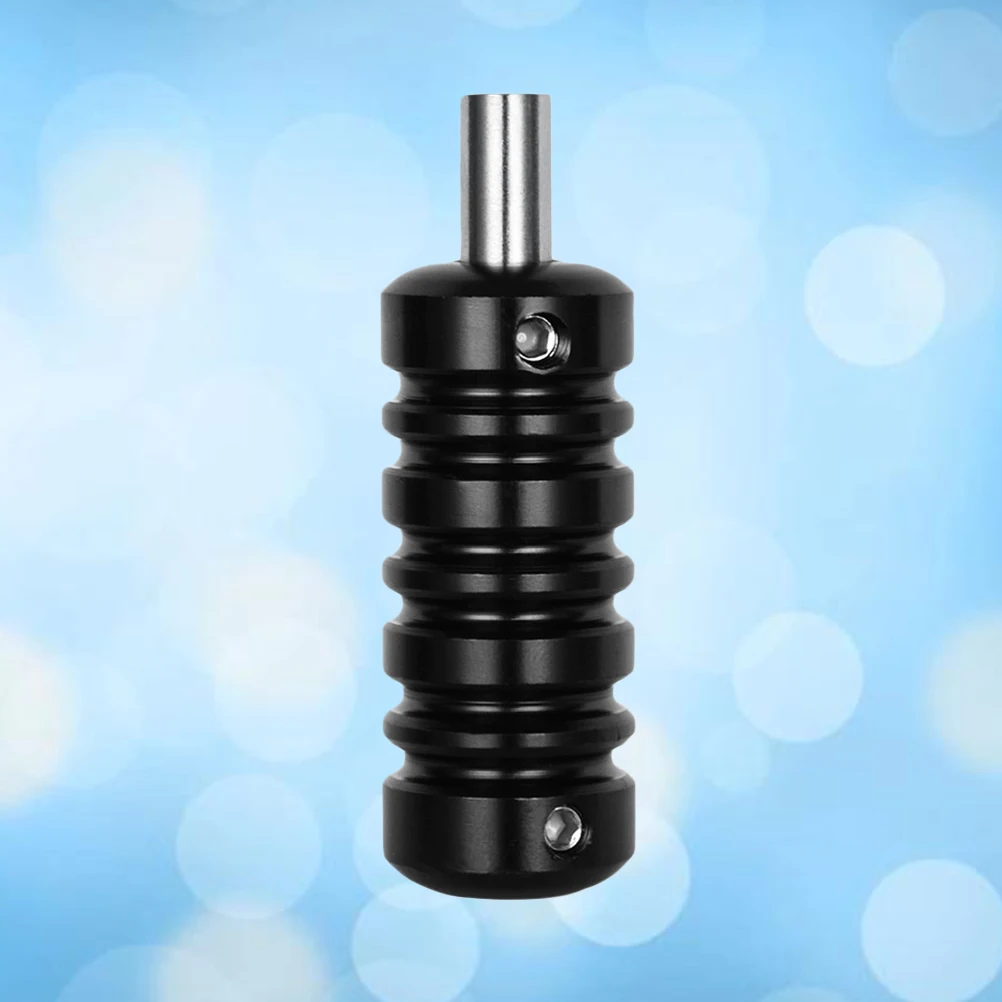 

1Pcs Aluminum Alloy Grip Black Tattoo Machine Handle Tube Compatible Standard Needles Tubes for Shader Liner Eyebrow Permanent