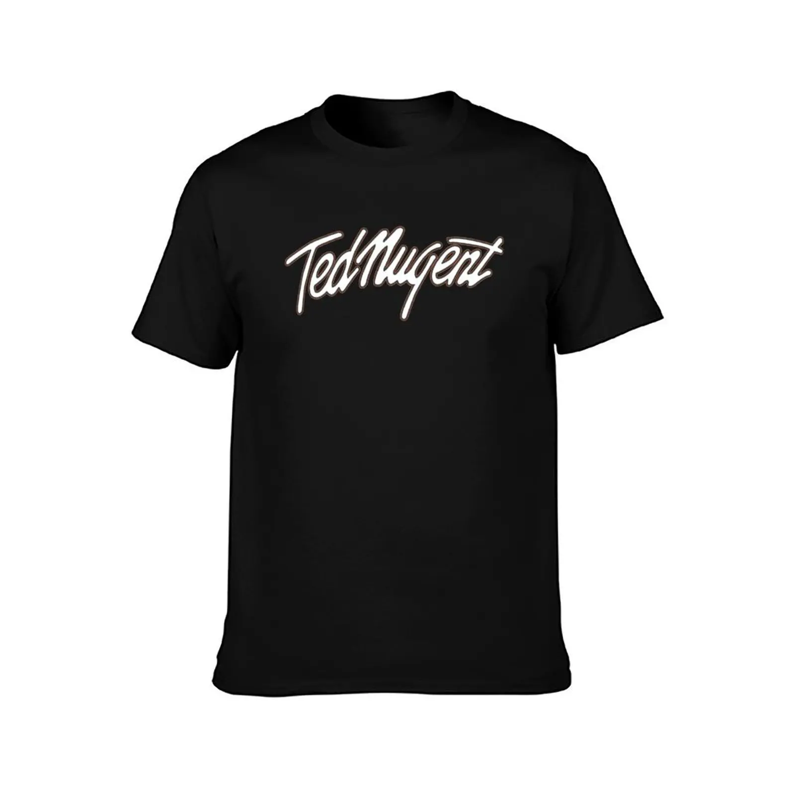 Tulisan Ted Abah Logo Nya Nugent Com T-Shirt Simple Print Design T-Shirt