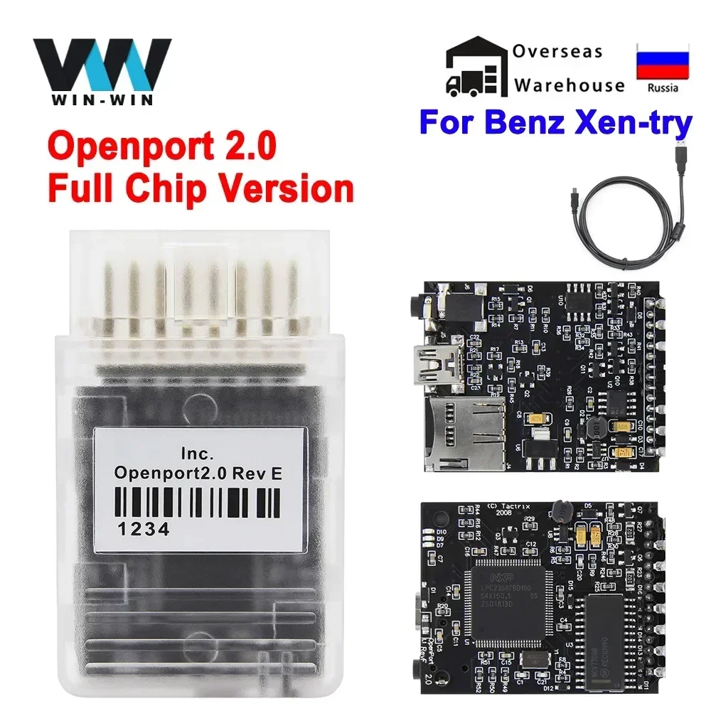 z pełnym chipem Openport 2.0 ECU FLASH open port 2 0 Auto Chip Tuning OBD 2 OBD2 Car Diagnostic Tool для сканера Mercedes Benz J2534