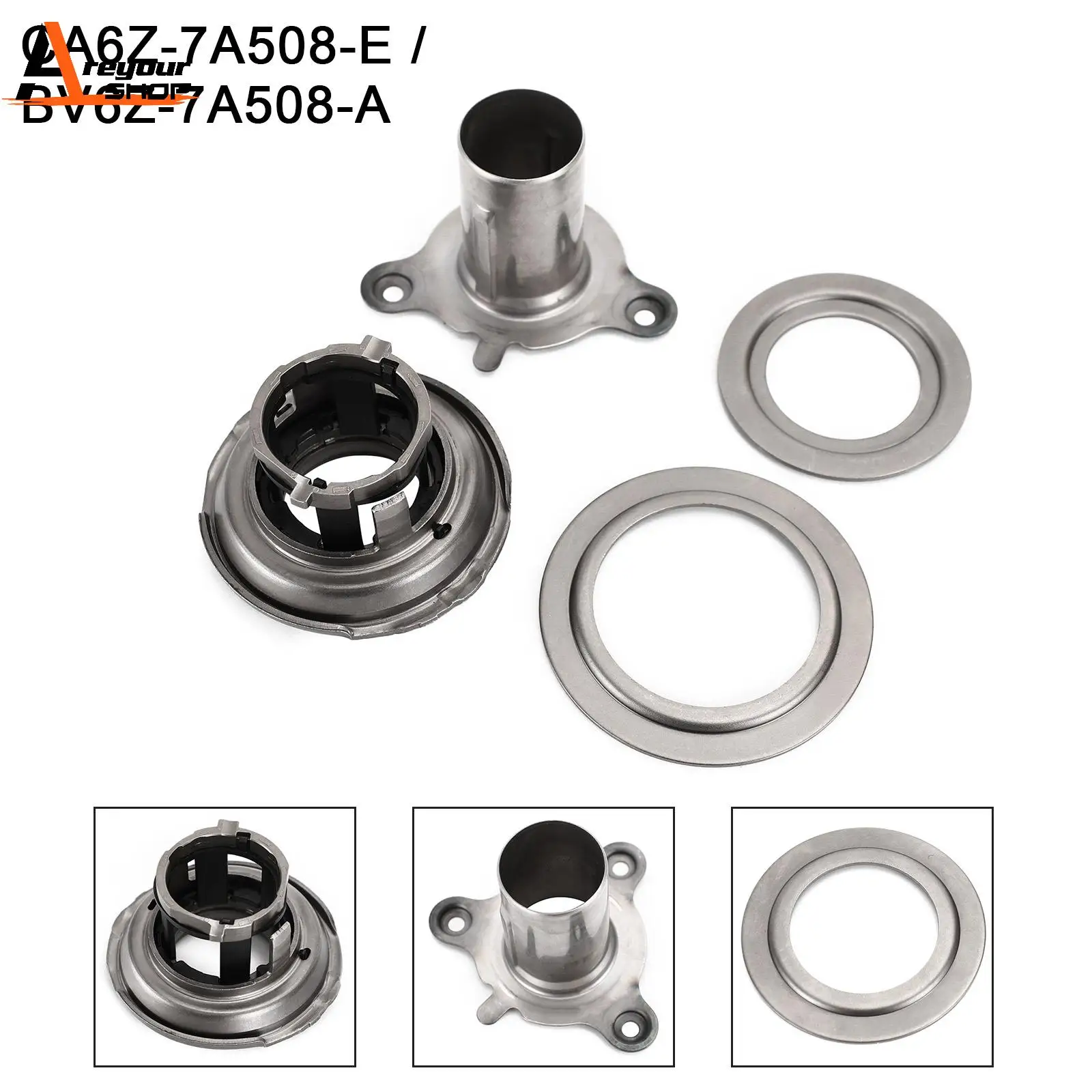 Areyourshop Transmission Clutch Slave Cylinder Release Bearing for Ford Focus 2012 2013 2014 CA6Z-7A508-E BV6Z-7A508-A Car Parts