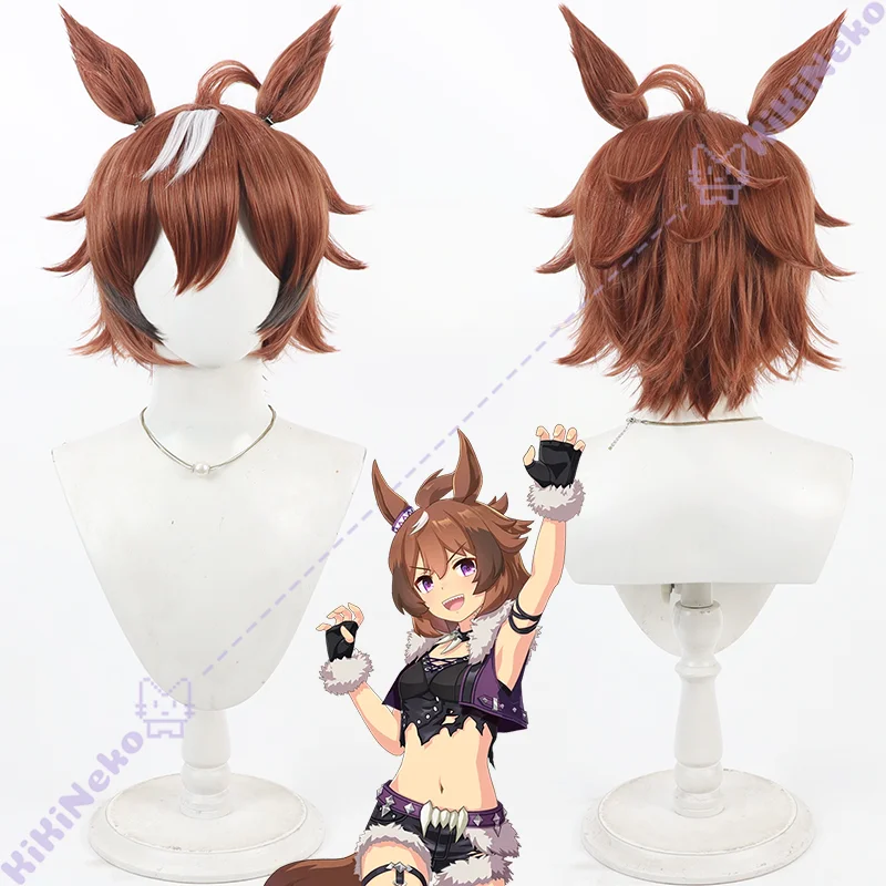 Jeu jolie Derby Shinko Windy Cosplay perruque Shinko Uindii Cosplay cheveux pour Hallowmas fête adulte femmes hommes