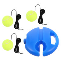 1Set Tennis Rebound Ball Trainer Beginner Skill Improve Training Equipment Portable Practice Accessory Indoor Base