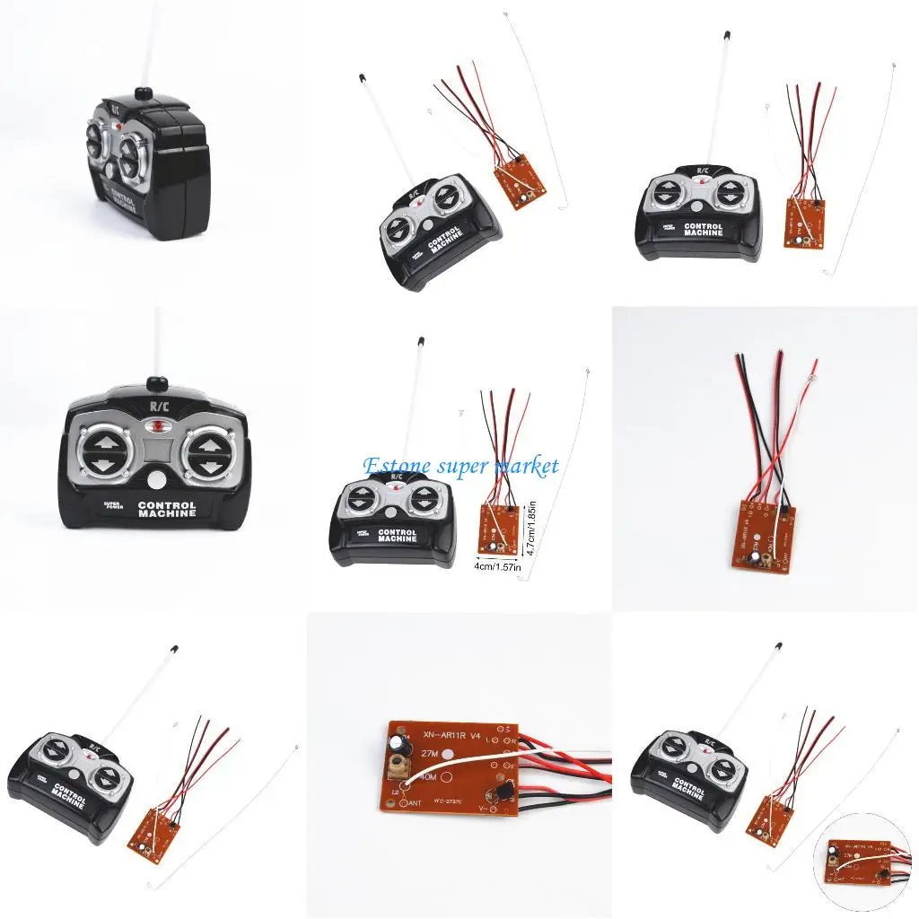 

090B Easy Installation 5 Channel Control Module 5CH 27Mhz +Remote Control for Various Remote Operated Toy