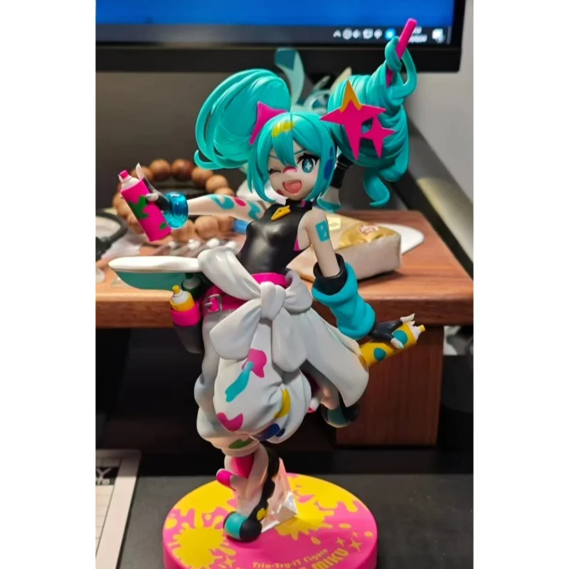 オリジナル-furyu-trio-try-it-初音ミク絵画少女アニメフィギュアおもちゃ-pvc-モデルコレクションアクションフィギュア人形誕生日ギフト