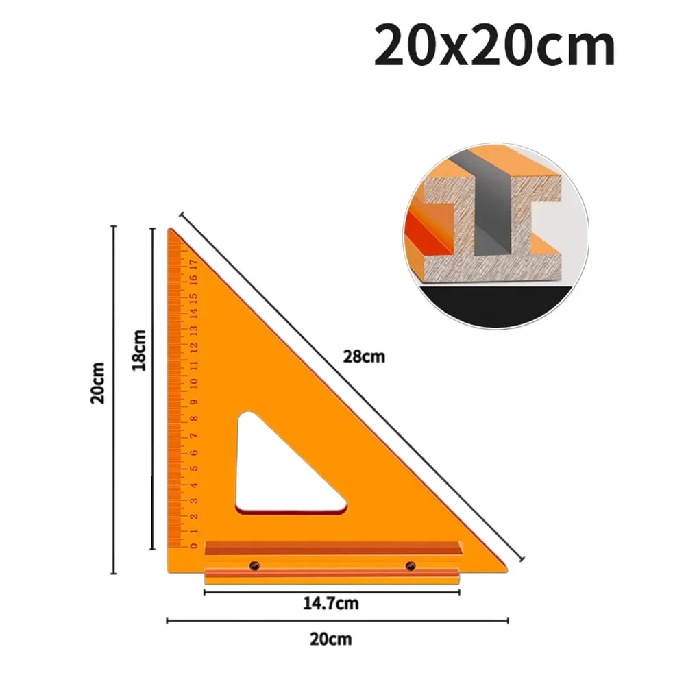 

A Reliable Companion The Synthetic Board Crafted Triangle Ruler Built For Accuracy And Efficiency In Your Woodwork Projects