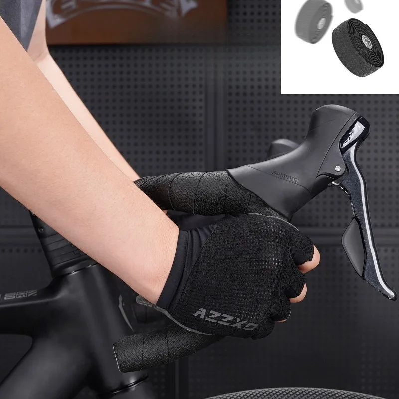 

Руль шоссейного велосипеда, противоскользящая, грязеотталкивающая, дышащая, грязеотталкивающая, износостойкая лента для руля велосипеда, аксессуары для велосипеда