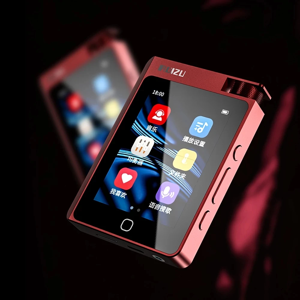 الأصلي RUIZU A55 16GB HIFI DSD ضياع بلوتوث الموسيقى مشغل mp3 hifi المحمولة مشغل موسيقى المشي