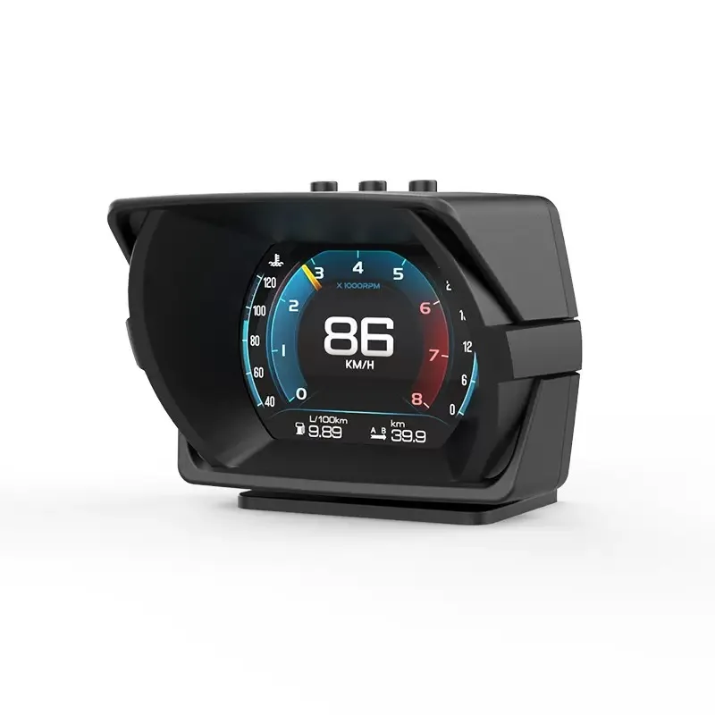 

A450 HUD OBD+MEMS+G-Force Smart Gauge Head Up Display Gravitational Acceleration Speedometer Incline Meter Accessories for Car