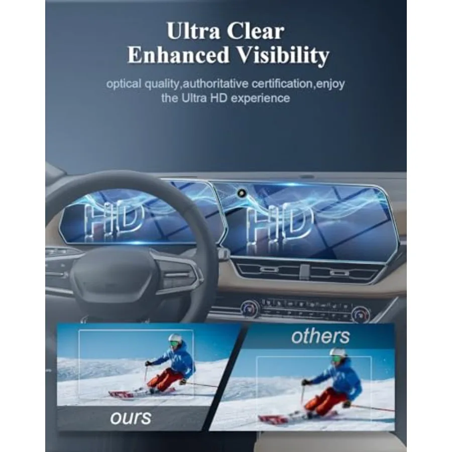 2Pcs 2025 2026 Chevy Equinox Screen Protector for 2025 2026 Equinox LT/RS/ACTIV 11.3
