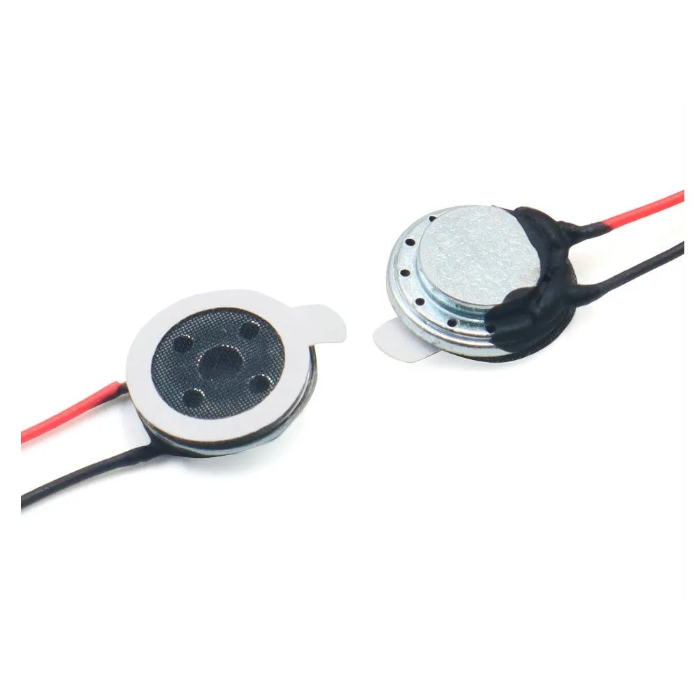 30PCS ROUND 10MM PLASTIC INTERNAL MAGNETIC SMALL SPEAKER 8 OHM 0.5/1W TOY BLUETOOTH HEADSET MICRO HORN SPEAKER