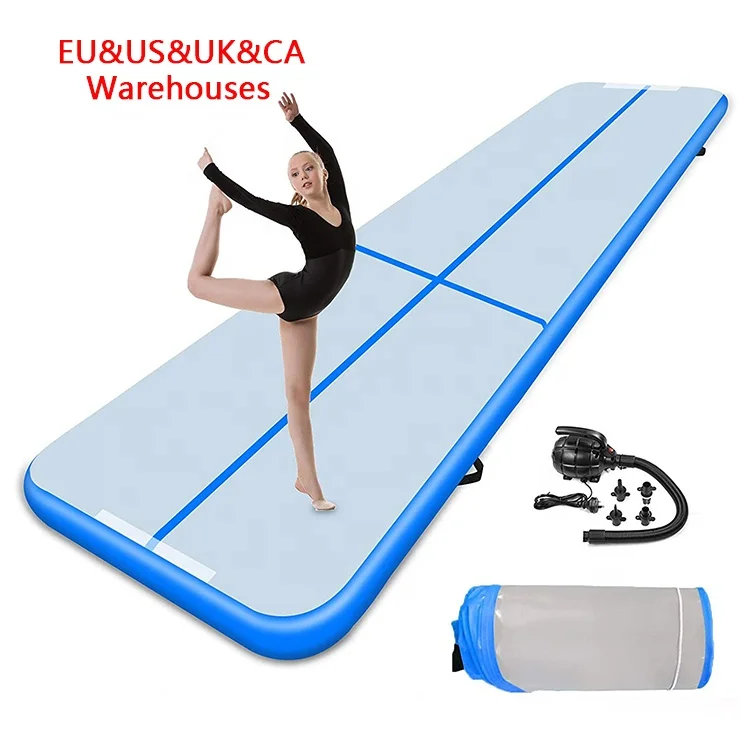 Water sports equipment warehouses supply inflatable mat physical fitness big mats air tracks inflatable air tumble track