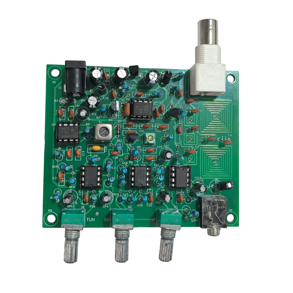 118-136MHz Receiver Module High Sensitivity Aviation Band Receiver Module Receiving Frequency For DIY Kit DC 7.2-9.0V
