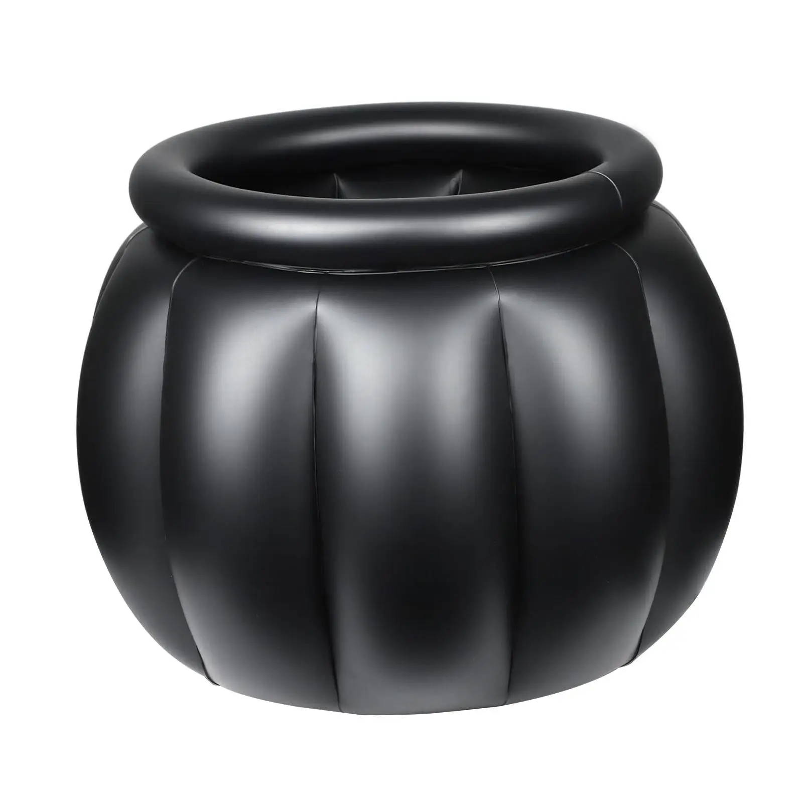 Large Inflatable Cauldron Ice Bucket Halloween Drink Cooler PVC Beverage Container for Parties and Poolside Decor