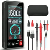 Digital Smart Multimeter Touch Screen Rechargeable 6000Counts Large Display Capacitance Ac Dc Voltmeter Resistance NCV TRMS