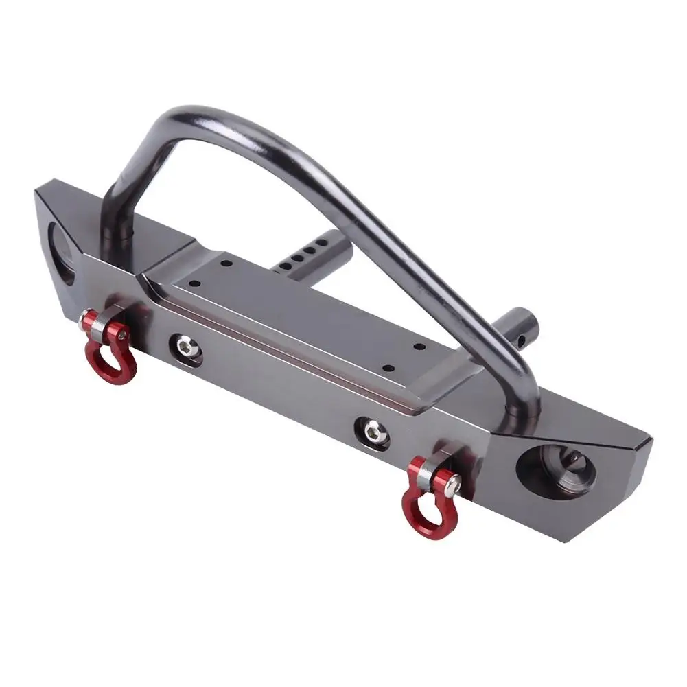 

RC Car Front Bumper Metal RC Model Parts for Axial SCX10 Wrangler 1/10 Remote Control Crawler CNC Machined