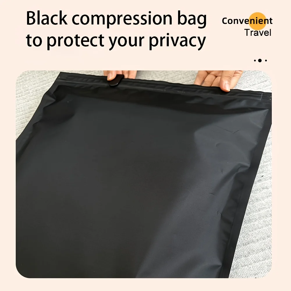 أكياس مفرغة أكياس تخزين بلاستيكية كبيرة لتخزين الملابس والبطانيات المضغوطة وأغطية الحقائب الفارغة وإكسسوارات أكياس تعبئة السفر