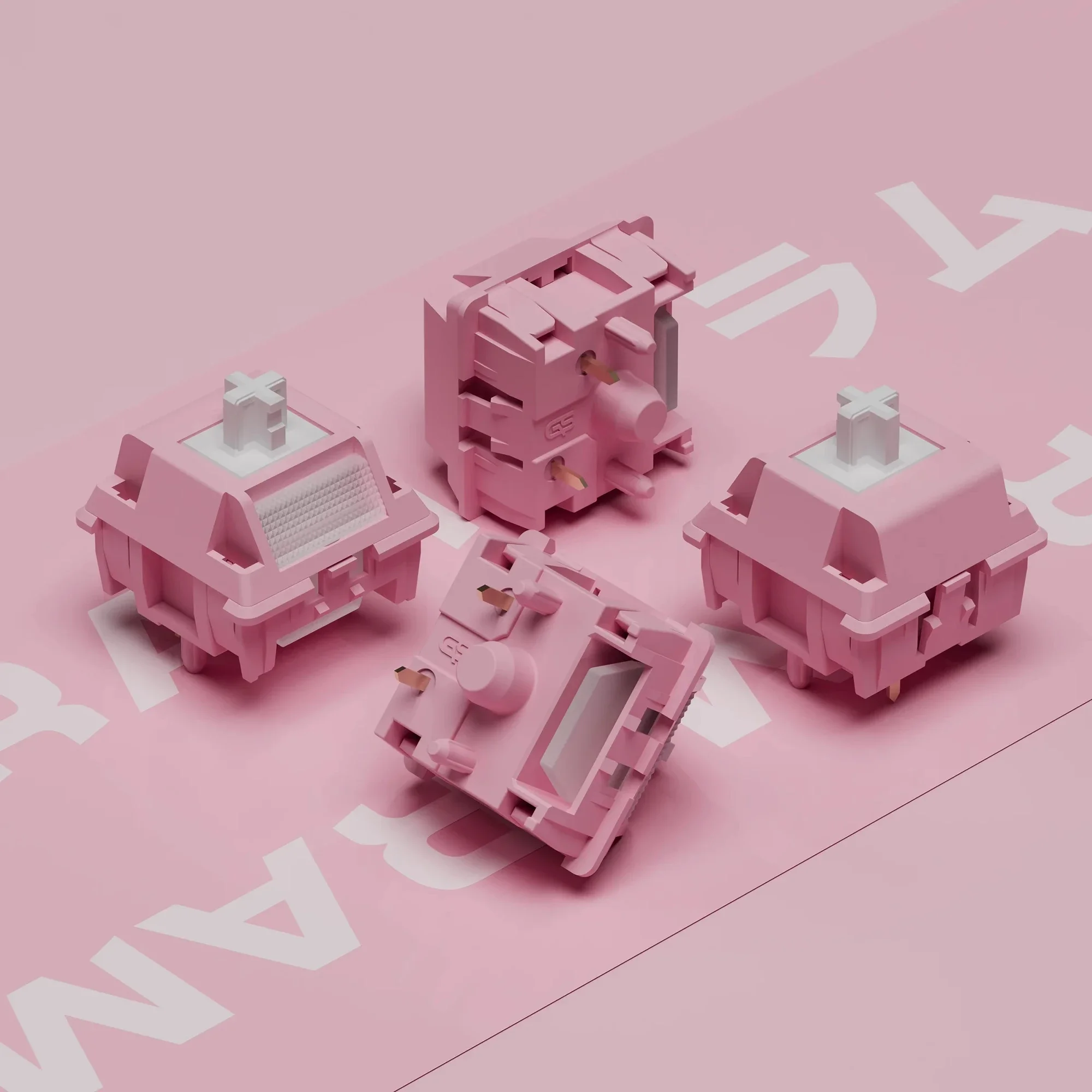 G-Square Re:0 Ram/Rem/EMT/beатрис, бесшумный тактильный линейный переключатель для механической игровой клавиатуры, пользовательские переключатели Mx GK64 GMK67 KT68
