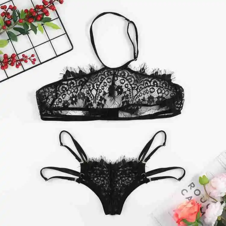 Sexy Lace Lingerie Sexy Hot Erotic Costumes Porno Women's Lenceria For Sex Underwear Sleepwear Female Lingerie Exotic Apparel image 6