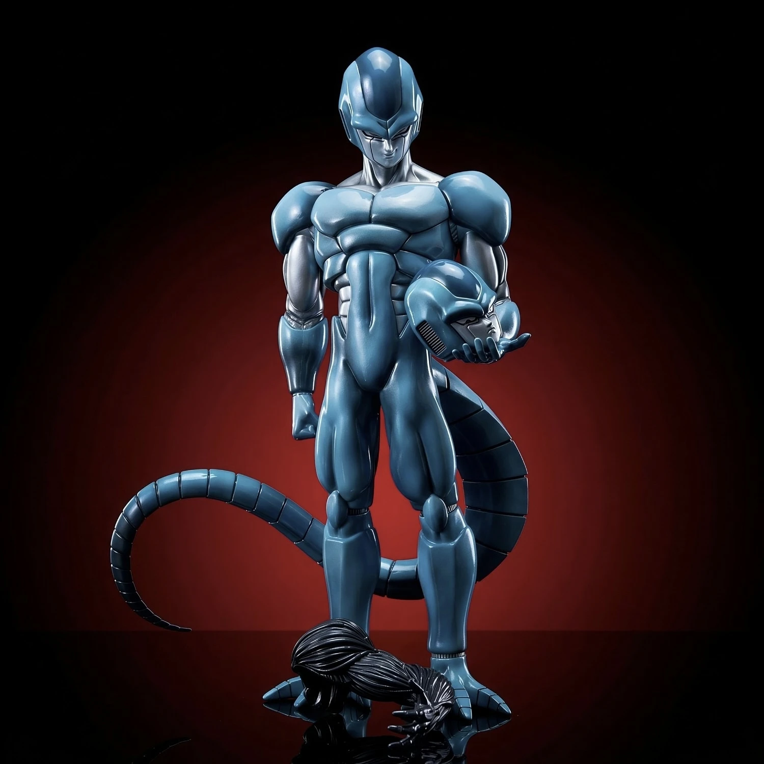 28cm 11,02 Zoll Anime Metall Cooler Actionfiguren PVC-Statue Schreibtisch-Ornament Sammlerstück Modell Dekoration Spielzeug Geschenke