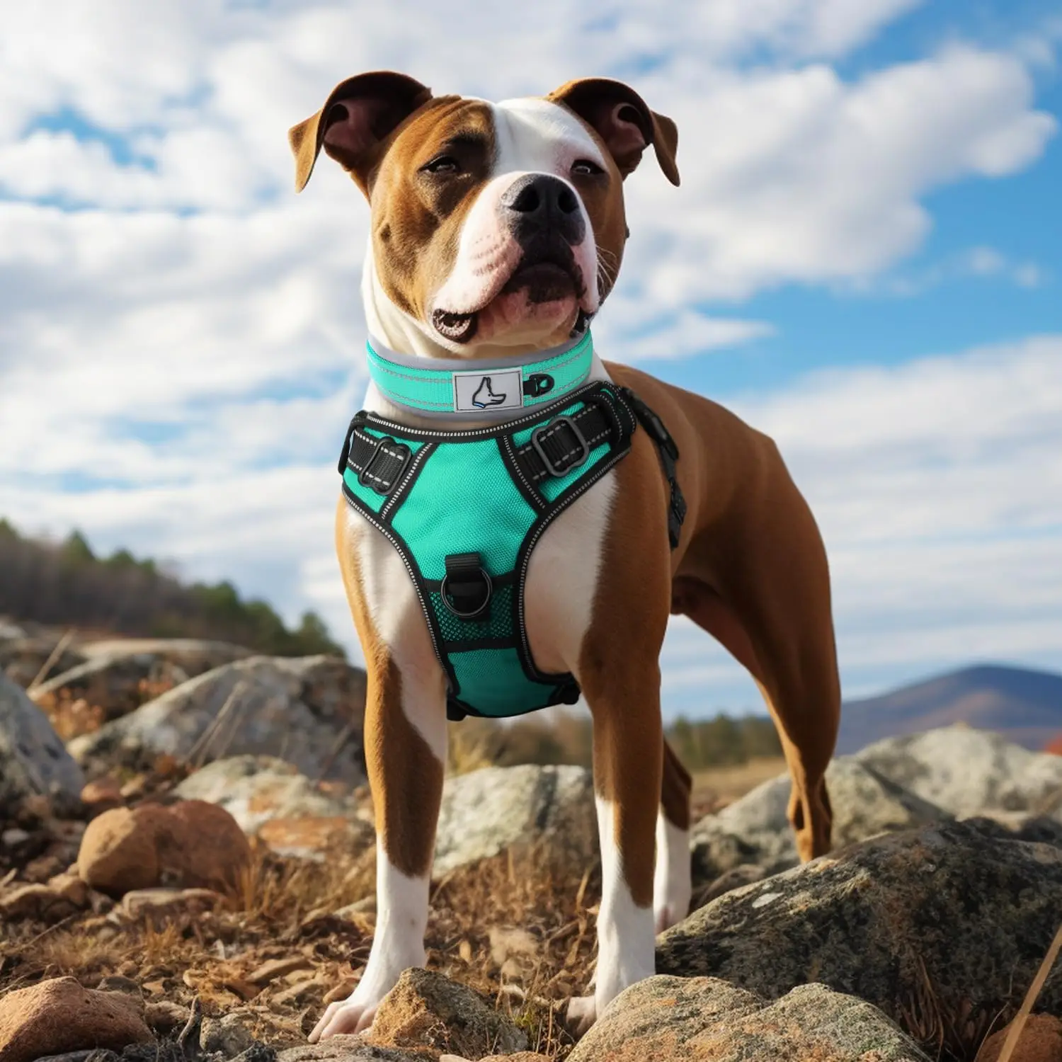 Gepolsterte Hunde halsbänder für kleine mittelgroße Hunde reflektierende breite Haustier halsbänder verstellbares Hochleistungs-Hunde halsband aus