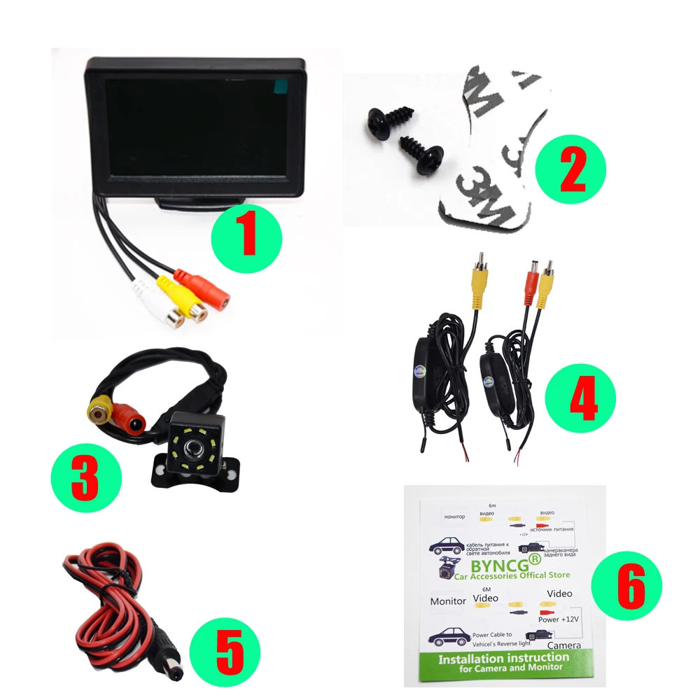 Car Parking System Kit 4.3\