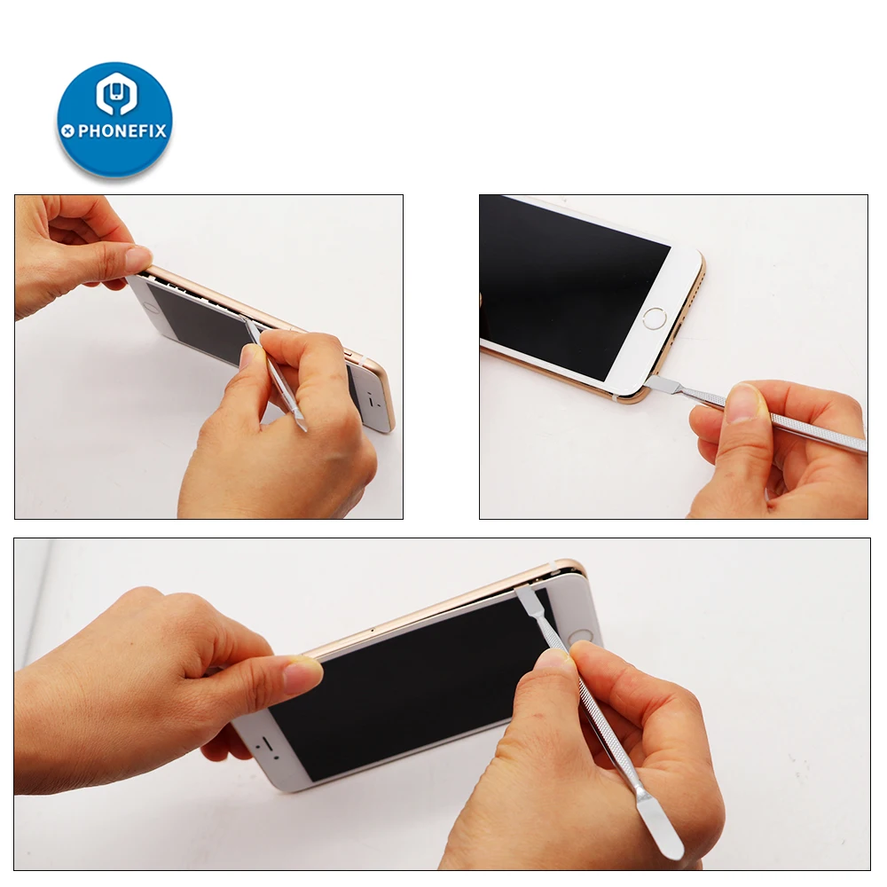 8 In 1 Mobile Phone Repair Tools Metal Spudger Prying Tool Kits Opening Repair for iPhone iPad Laptop Disassemble Hand Tools Kit