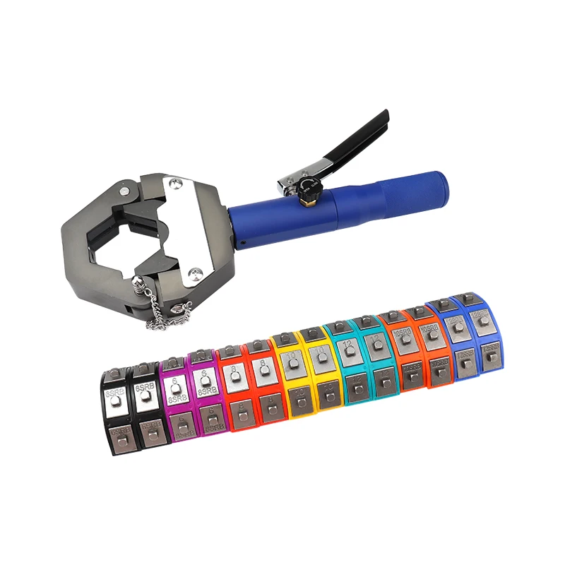 Heavy-Duty 1500 Hydra-Krimp Crimper Kit - Professional A/C Hose & Hydraulic Fitting Crimping Tool Machine