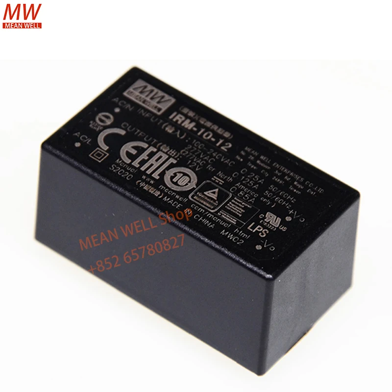 Original MEAN WELL 10W AC-DC PCB-Mount Green Power Module IRM-10-3.3 IRM-10-5 IRM-10-12 IRM-10-15 IRM-10-24