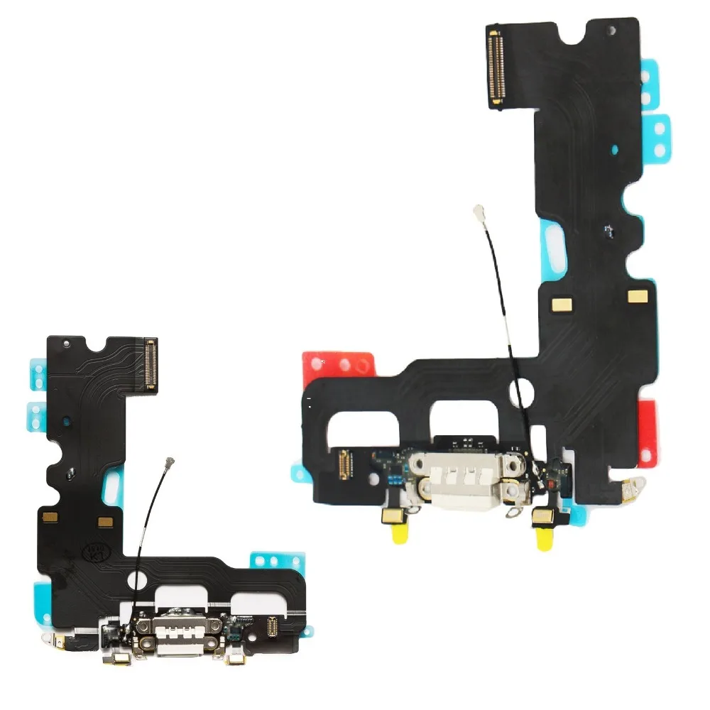 Lightning Charging Port Flex Cable With Antenna Microphone Replacement For iPhone 7