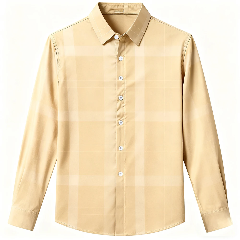 メンズ新スタイル天子格羽6色3Dプリントシャツシンプルビジネスカジュアルパーティー長袖ラペルソフト快適なアウター