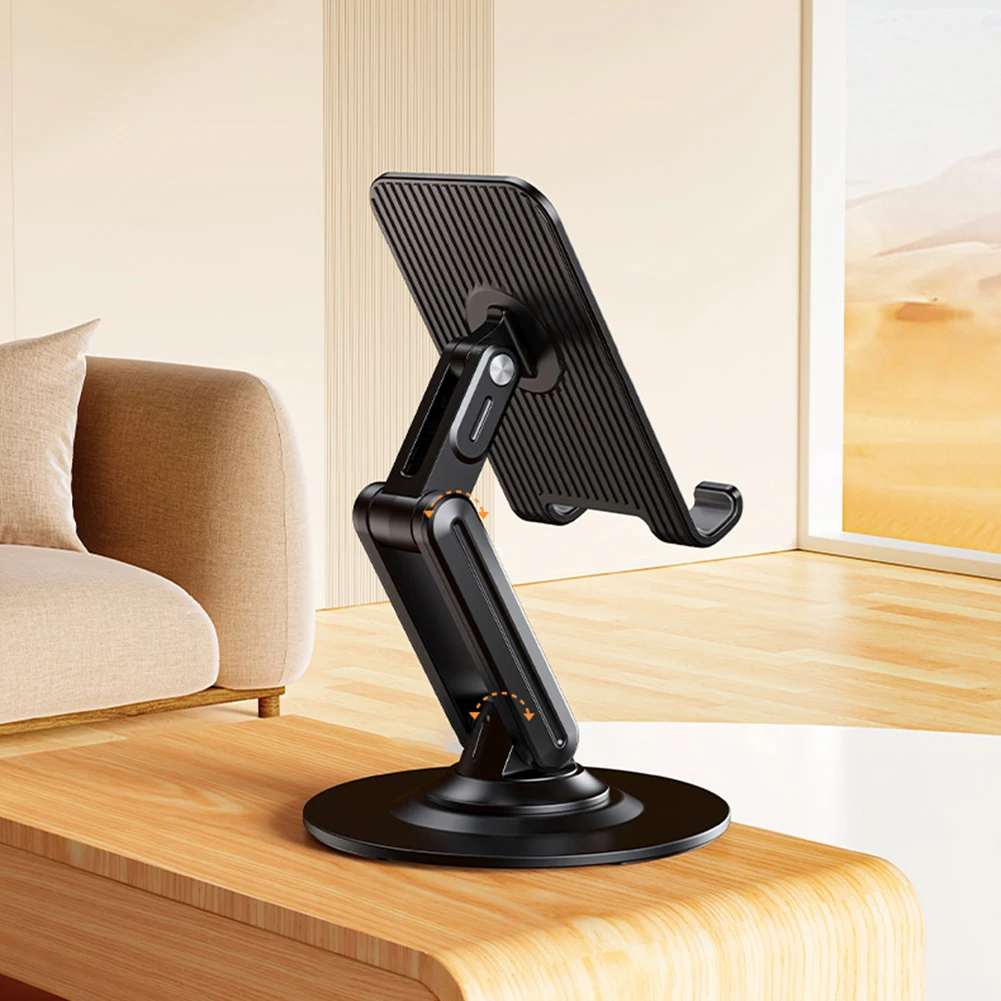 

Подставка для мобильного телефона для стола, складной держатель для телефона, регулируемая по высоте подставка для телефона, вращающаяся на 360° для iPhone 15 14 13 Pro Max