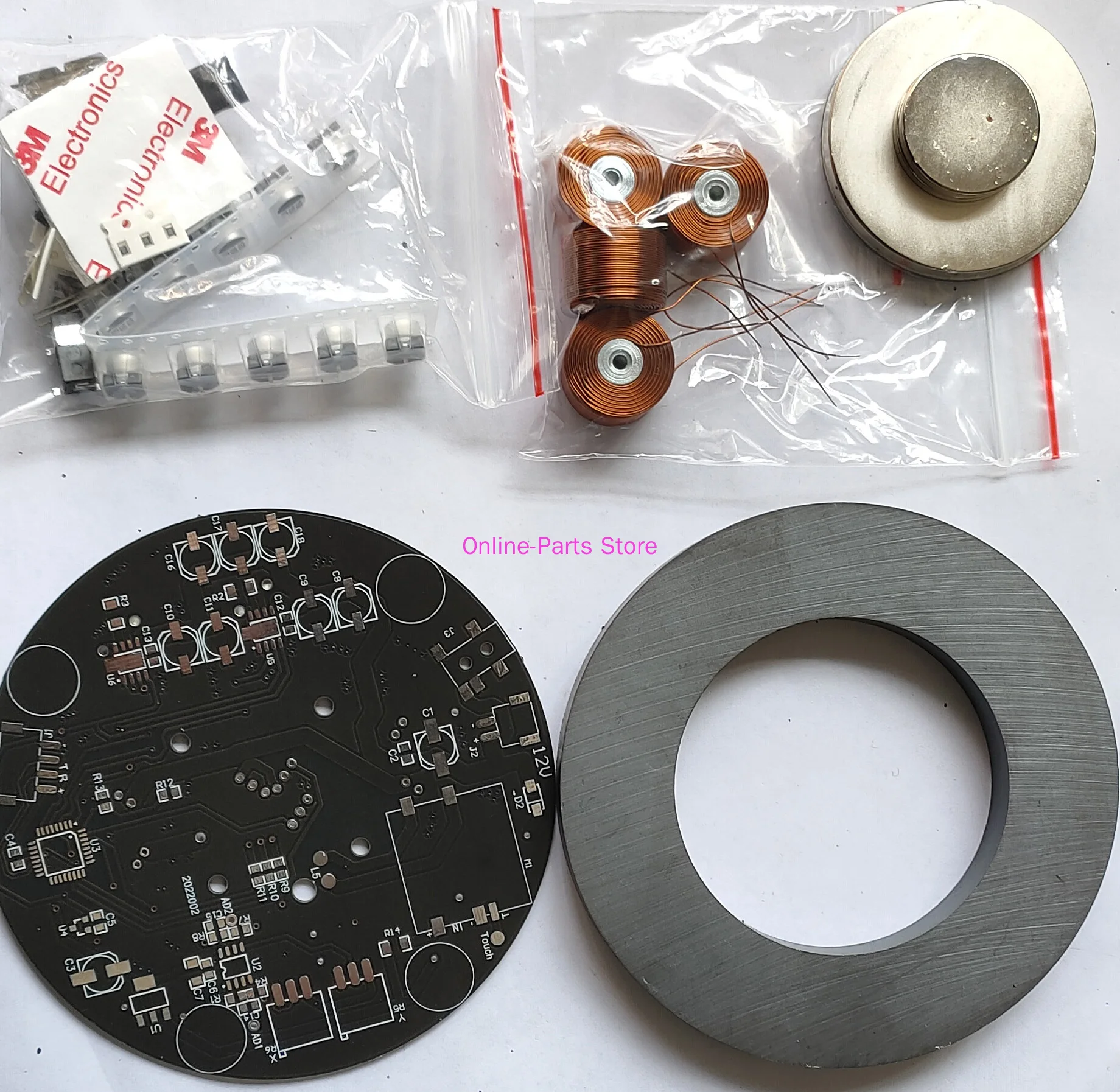 Imagem -03 - Levitação Magnética Microcontrolador Kit Faça Você Mesmo Suspensão Produção Eletrônica Early Learning Parts Acabado Mcu