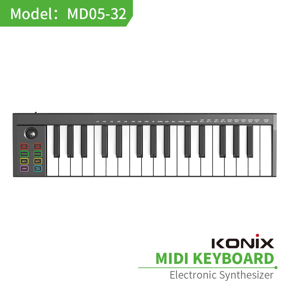 코닉스 신제품 미니 피아노 키보드 컨트롤러 32키 전자 오르간 MIDI 키보드