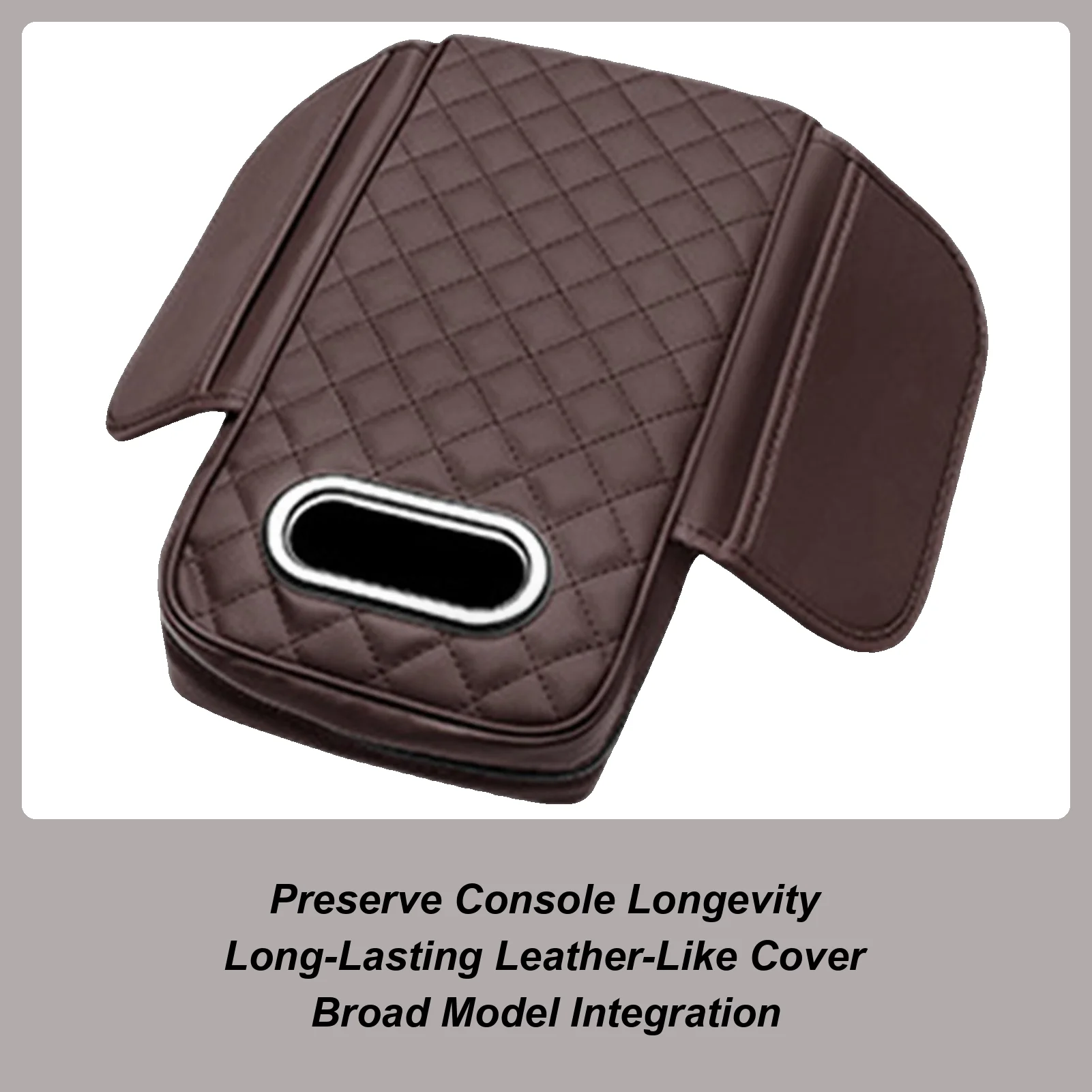 

Arm Rest Cover For Car Automotive Interior Accessories With Tissue Box Slot Car Armrest Storage Box For SUV RV Truck Sedan