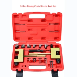 24 Pcs Timing Chain Riveting Tool for Mercedes Benz Chrysler  Jeep