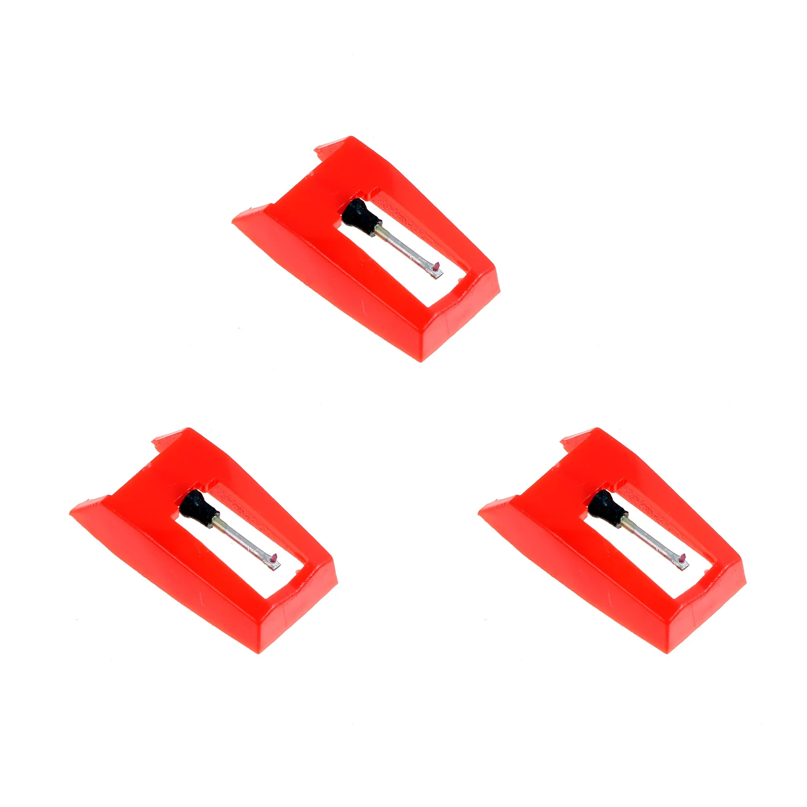 

3 Pcs Turntable Stylus Needles Plastic Aluminum Arm for Phonograph Excellent Sound Replacement Cartridge DJ Accessories