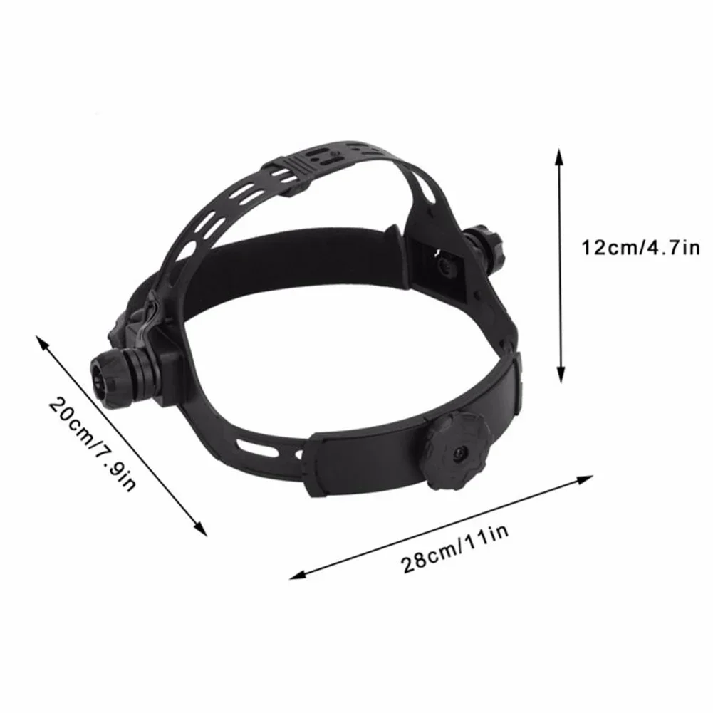 Lassen Lasser Masker Verstelbare Hoofdband Voor Solar Auto Verduistering Lashelm Accessoires Ingebouwde Zweetopname Zachte Spons