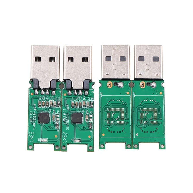 Adaptor USB 2.0 eMMC BGA169 153 eMCP Papan Utama PCB tanpa Memori Flash