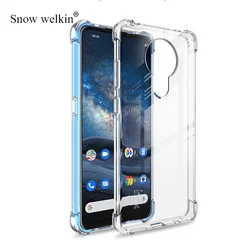 For Nokia 2.3 1.3 8.3 Case Airbags Buffer Full Protection Case For Nokia 5.3 2.2 3.2 4.2 6.2 7.2 Case Clear Soft TPU Back Cover