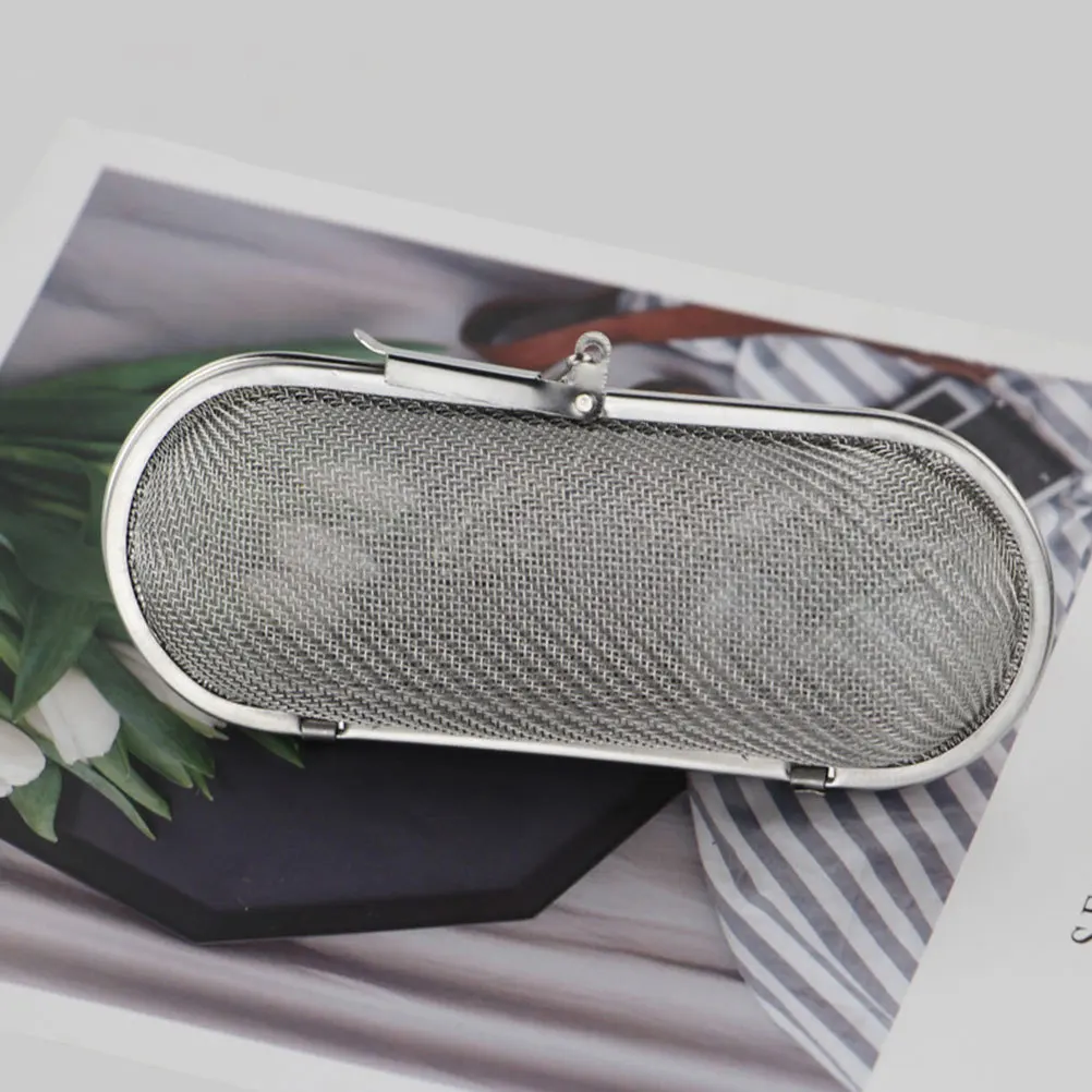 

Tea Infuser Stainless Filter Kitchen Spice Strainer Soup Seasoning Filter Loose Leaf Tea Holder Reusable