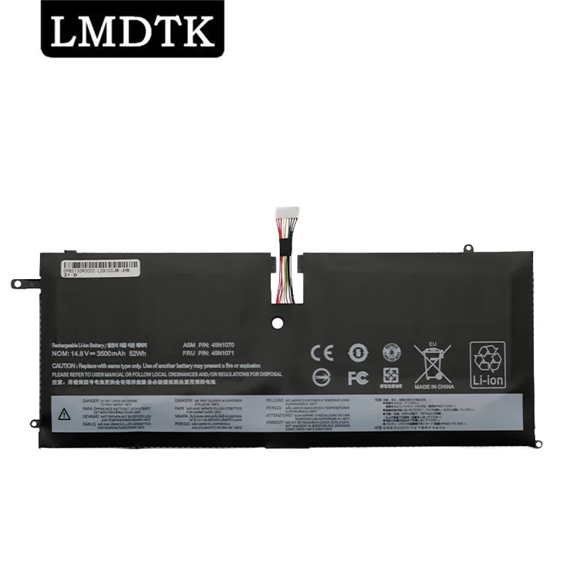 

LMDTK New 45N1070 Laptop Battery For Lenovo ThinkPad X1C Carbon 2013 3444 3448 3460 Series 4ICP 45N1071