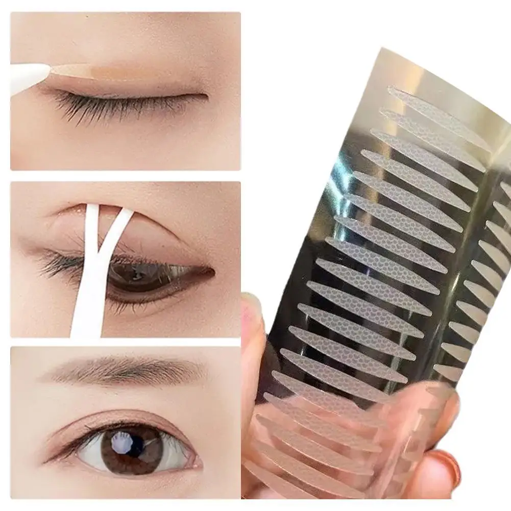 Big Eyes Make Up Eyelid Sticker Double Fold Self Adhesive Eyelid Tape Stickers Makeup Clear Beige Invisible Tool